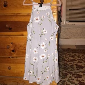 Forever 21 Grey Daisy Dress